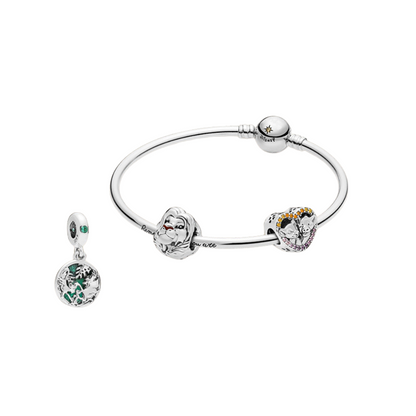 Pulseira para Berloque Rei Leão - Prata s925